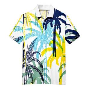 Camiseta Polo Casual de Manga Corta para Hombre, Personalizada al por Mayor, con Estampado, para Playa, Fiesta, Vacaciones, Ropa Urbana, Económica, al por Mayor - Product Image 1