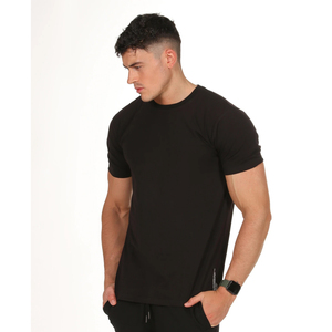 T-shirt en coton surdimensionné de qualité supérieure pour homme, respirant, à épaules tombantes, style streetwear, pour un look décontracté d'été - Product Image 2