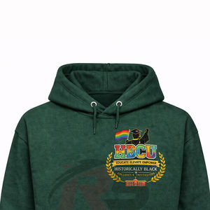 Hoodie personnalisé pour les universités et les collèges HBCU, look stylé, chaud, confortable, durable, professionnel. - Product Image 2