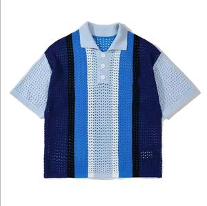 Polo de punto para hombre con detección de agujas - Product Image 1