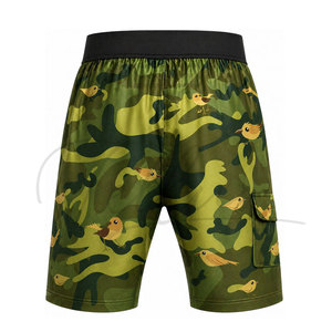 Shorts de sport décontractés pour hommes en polyester et coton de haute qualité, taille élastique, respirants, séchage rapide, nouvelle arrivée, personnalisables, Sunnah - Product Image 2