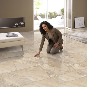 Spider Natural High Gloss Polished Glazed Porcelain Tiles 600x1200mm Modern Marble Look Floor <b>Wall</b> 3-Year Warranty 12mm Thick - Product Image 1