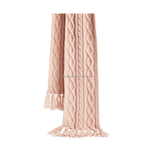 Bufanda de Invierno de Lujo para Hombre, a Rayas, Cálida, 100% Acrílico Jacquard, Diseño Personalizado, Ligera, Transpirable y Multifuncional - Product Image 4