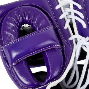 Men Women's Lightweight Comfortable Fighting Wear Leather <b>Head</b> Guards Customized Printed Made Leather EVA OEM Service Available - Product Image 6