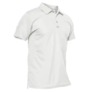 Polo pour homme en coton respirant, coupe ajustée, personnalisable, collection été, vente en gros, forte demande - Product Image 5