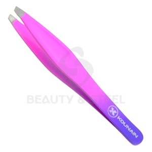 Pinza y Peine para Cejas 2 en 1 con Puntas Inclinadas de Acero Inoxidable para Resultados de Aseo Profesional - Product Image 4