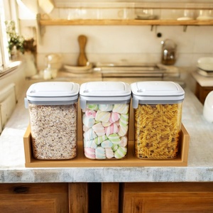 Récipients en verre scellés sous vide nordiques pour la cuisine à domicile pour la préparation des repas et le stockage des aliments - Product Image 1