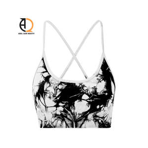 Soutien-gorge de sport rembourré en spandex à maintien élevé pour femme - Respirant, séchage rapide et antibactérien pour la gym, la course et le yoga - Product Image 1