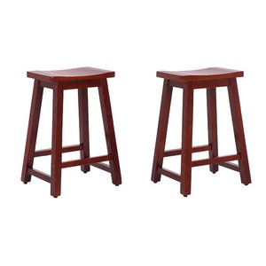 Silla de Barra de Estilo Industrial de Lujo, de Metal y Madera, con Reposapiés, para Hogar, Bar, Restaurante, Cafetería - Product Image 1
