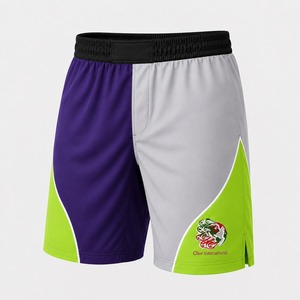 Wholesale Plain MMA Shorts Stretchy Polyester Spandex High Quality Fight Training Wear Comfortable printed MMA Shorts - Product Image 6