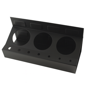 Wholesale Magnetic Wall-Mount <b>Tool</b> Storage <b>Box</b> Metal Magnetic Toolbox Organizer Set, Steel <b>Tool</b> Tray Storage Set Black GAPGAR017 - Product Image 5