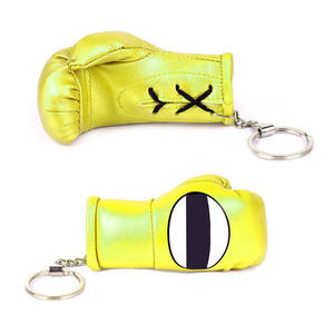 Llavero de Mini Guantes de Boxeo de Cuero PU, Regalo Deportivo para Gimnasio, Boxeo, Karate, Entrenamiento, Accesorio Promocional de Fitness - Product Image 1