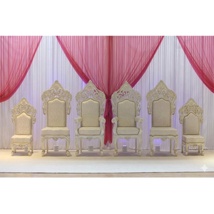 Fabricant de chaises de mandap de mariage blanc perle modernes, fabricant de décorations de mariage, meubles pour mariages indiens, vente aux États-Unis - Product Image 1