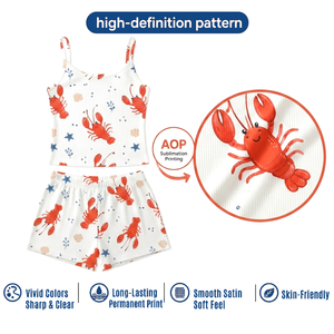 Ropa de Dormir para Mujer, Conjunto de Pijama Suave y Transpirable, Ropa al por Mayor Económica para Mujer - Product Image 1