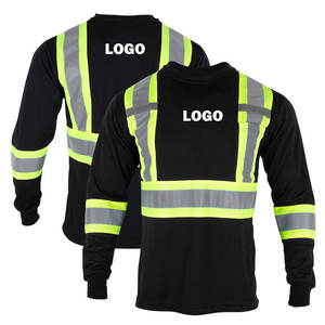 Chaleco de Seguridad Reflectante de Alta Visibilidad, Malla Fluorescente de Poliéster de Secado Rápido, Unisex, Ropa de Trabajo Sublimada, Detección de Agujas - Product Image 1