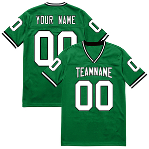 Maillot de football américain personnalisé professionnel, respirant, à manches courtes, imprimé sur le devant, séchage rapide, léger, athlétique - Product Image 2