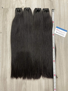 Extensions de cheveux humains bruts 2026 DD, mèches lisses non traitées, tissées à la machine, sans produits chimiques, peuvent être colorées correctement - Product Image 3