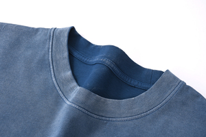 Camisetas Vintage Lavadas con Estampado Negro, 250gsm, Camiseta Lavada para Hombre, Talla Grande 2026 - Product Image 2