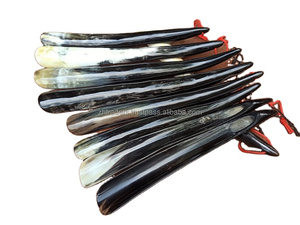 High Quality Polished Eco-Friendly Buffalo Horn <b>Shoe</b> Horn and Long Handle Handicraft for Home & Wedding <b>Decor</b> - Product Image 4