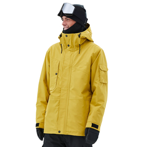 <b>Men</b> Ski Snowboard <b>Jacket</b> Waterproof <b>Warm</b> Insulated Windproof Breathable Winter Outdoor Coat Adjustable Hood Custom OEM Factory - Product Image 1