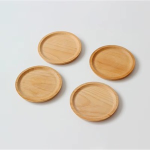 Round Beech Wood Coasters <b>Set</b> with Epoxy Resin Inlay Handmade Wooden <b>Tea</b> <b>Cup</b> Mat/Tableware Pad by REHMAN CRAFT - Product Image 6
