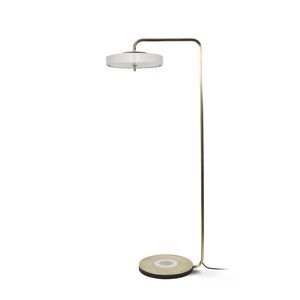 <b>Swing</b> <b>Arm</b> Adjustable Durable Luxury <b>Floor</b> <b>Lamp</b> Modern and Black Look the METAL WAVE Metal Brass for Living Room Decoration - Product Image 6