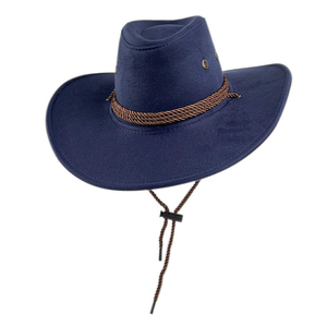 Premium Quality <b>Western</b> Accessories Wholesale Factory Adjustable <b>Hat</b> Breathable Straw <b>Western</b> Style Supplier Custom - Product Image 3