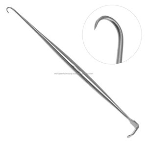 เครื่องมือผ่าตัดแบบปลายคู่ Meyerding Skin Hook Retractor ทำจากสแตนเลสสตีล สำหรับใช้ในคลินิกศัลยกรรมตกแต่ง - Product Image 4