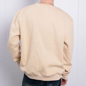 Sudadera de Felpa de Algodón Personalizada al por Mayor, Fabricante OEM, Cuello Redondo, Marca Privada, Producción en Masa, Suministro de Fábrica - Product Image 4
