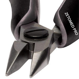 Pince à bec court Ergo RX 7893 en acier inoxydable de haute qualité pour la fabrication de bijoux et de bagues, 130 mm, personnalisable - Product Image 4