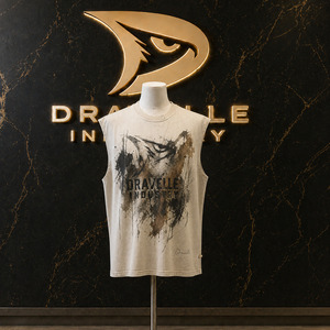 Custom Men’s <b>Y2K</b> Sleeveless Muscle Tee Oversized Boxy Fit Vintage Wash Cotton Grunge Streetwear Tank <b>Top</b> - Product Image 1