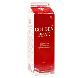 Crème Non Laitière à Succès Commercial, Vente Directe Usine, Fournisseur OEM/ODM, Crème de Garniture Non Laitière HALAL Golden Peak 1KG pour Pâtisseries et Desserts - Product Image 1