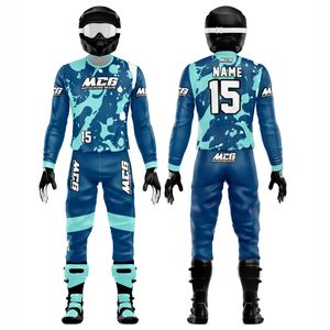 Nueva Tela Cordura Elástica de Alta Calidad con Combinación de Colores, Impresión por Sublimación, Tallas Personalizadas, Equipo de Carreras para ATV, BMX y Motocross - Product Image 1