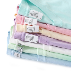 เสื้อยืดโอเวอร์ไซส์ทรงหลวมสำหรับผู้ชาย ผ้าคอตตอนหนา 100% น้ำหนัก 240 กรัม สีพื้น รับสกรีนลายปักตามสั่ง ขายส่ง - Product Image 2