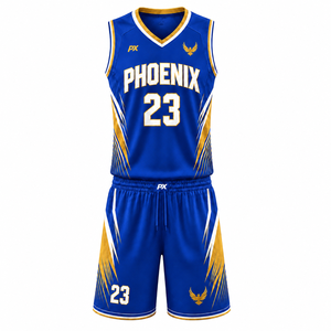 Wholesale Basketball Uniform Set Custom Sublimation Jersey <b>Shorts</b> Breathable Quick Dry Athletic Wear for Professional Sports - Product Image 1