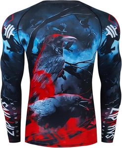 <b>compression</b> <b>shirt</b> rash guard rashguard rashguard bjj bjj rash guard rash guard <b>for</b> <b>men</b> martial arts wear rash guard <b>for</b> man mma - Product Image 4