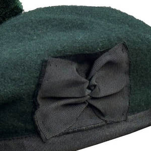 Chapeau en laine acrylique vert écossais Balmoral OEM ODM, casquette Highland Balmoral personnalisée, vente en gros 2026 - Product Image 5