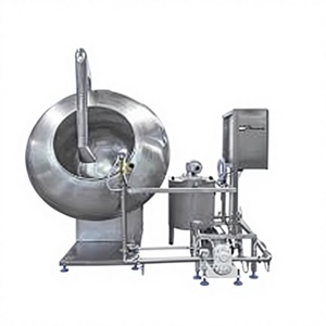 25 Kg Coating Pan <b>Machine</b> Semi Automatic Chocolate Coating Pan <b>Machine</b> Almond <b>Nuts</b> food products & <b>other</b> industries - Product Image 1
