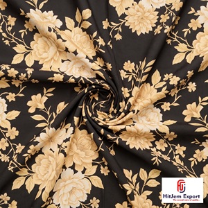 Tissu en coton imprimé numérique de qualité supérieure, fabricant de textiles OEM ODM, fournisseur de tissus sur mesure pour vêtements de mode et articles ménagers - Product Image 2