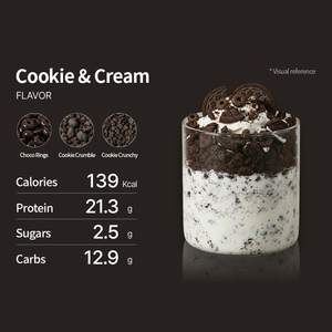 [DAYBYME] Batido de proteínas sabor Galleta y Crema, paquete para 1 semana (40g*7 unidades) - Control de peso saludable, polvo de granos al por mayor - Product Image 4
