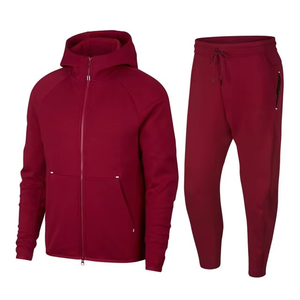 ชุดเซ็ตฮู้ดดี้ซิปเต็มตัวผ้าฟลีซพรีเมียม OEM พร้อมกางเกงจ็อกเกอร์ทรงเข้ารูป |   ผ้าฟลีซเนื้อนุ่ม |   ผู้ผลิตสินค้าภายใต้แบรนด์ส่วนตัว ประเทศปากีสถาน - Product Image 4