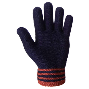 Gants thermiques tricotés d'hiver, longueur poignet, en coton et élasthanne, décontractés, pour usage extérieur, unisexes, chauds, extensibles, séchage rapide, transfert de chaleur - Product Image 4