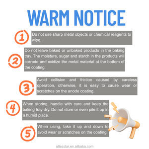 Casserole en tôle Alusteel de qualité alimentaire pour plateaux de four Casserole en tôle Taiwan basse quantité minimale de commande - Product Image 5