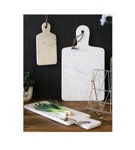 Planche à découper en marbre durable avec propriétés résistantes à la chaleur pour une utilisation polyvalente en cuisine - Product Image 1