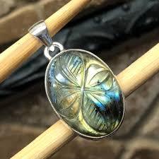 Pendentifs Labradorite Argent Allemand Naturel Multi feu Pendentifs en Labradorite Vente en gros Pendentifs en pierres précieuses Pour homme et femme - Product Image 3