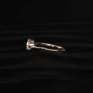 Anillo Solitario de Moissanita con Corte Brillante Redondo, Plata de Ley 925, Oro de 10k, 14k, 18k, Platino, Amarillo, Rosa, Blanco, 1.00 Quilates - Product Image 6