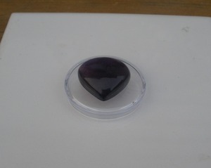 อเมทิสต์ทรงลูกแพร์ขนาด 20 มม. สีม่วงธรรมชาติ, อัญมณีสีม่วง, สำหรับทำเครื่องประดับ ของแท้ รับรองโดยบุคคลที่สาม สีเขียว สำหรับทำเครื่องประดับ - Product Image 5