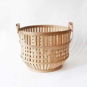 <b>Bamboo</b> storage <b>baskets</b> great quality natural fiber spa gift display container versatile organizer <b>basket</b> - Product Image 2