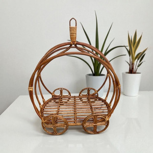 Great choice garden <b>plant</b> accessories hand-made rattan planter hanging <b>basket</b> <b>for</b> greenery - Product Image 6