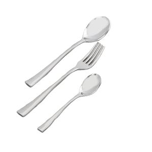 Appariement d'ustensiles en argent de cuillère et de fourchette adapté aux repas de famille service de restaurant fonctions traiteur et tables de vacances - Product Image 1